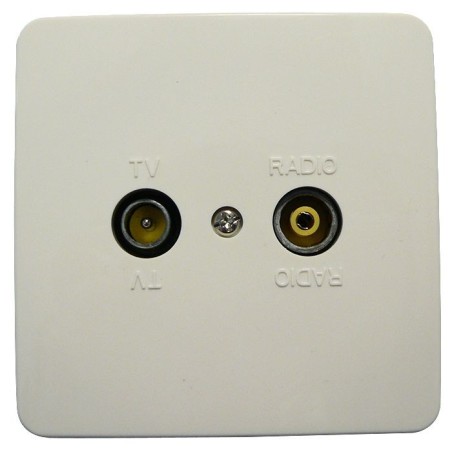 "63501 Maximum Wall Outlet TVRadio Finish - Premium Quality & Sleek Design"